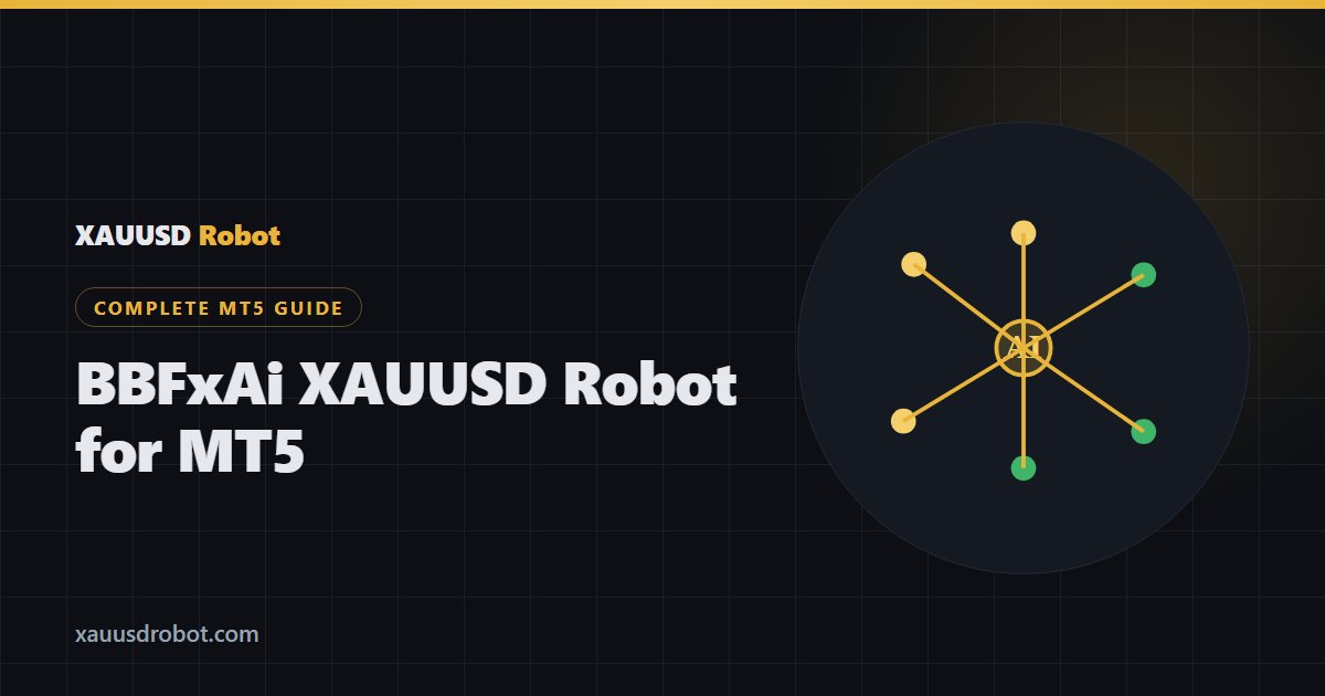 BBFxAi XAUUSD Robot for MT5 – Complete Guide to AI-Powered Gold Trading in 2026