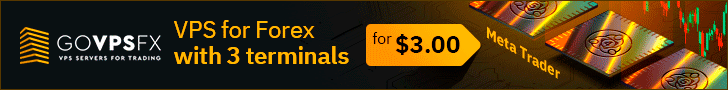 GoVPSFX - VPS for forex with three MetaTrader terminals