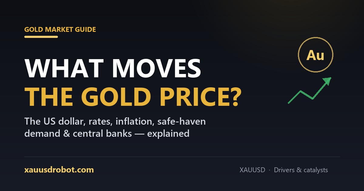 What moves the gold price — XAUUSD drivers explained